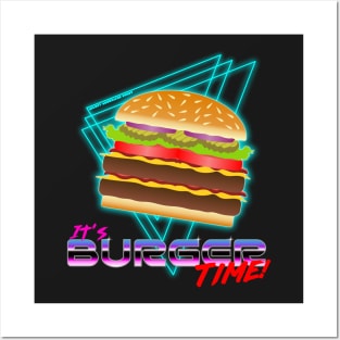 It's Burger Time! Posters and Art